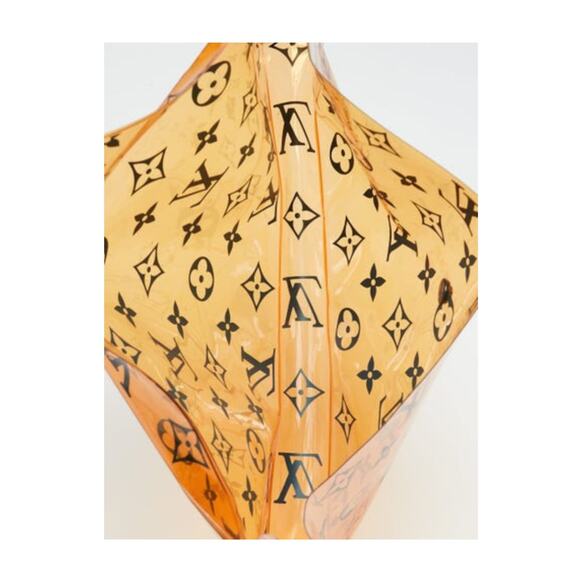 Louis Vuitton Orange LV Monogram PVC Envelope Pouch - Picture 5 of 5